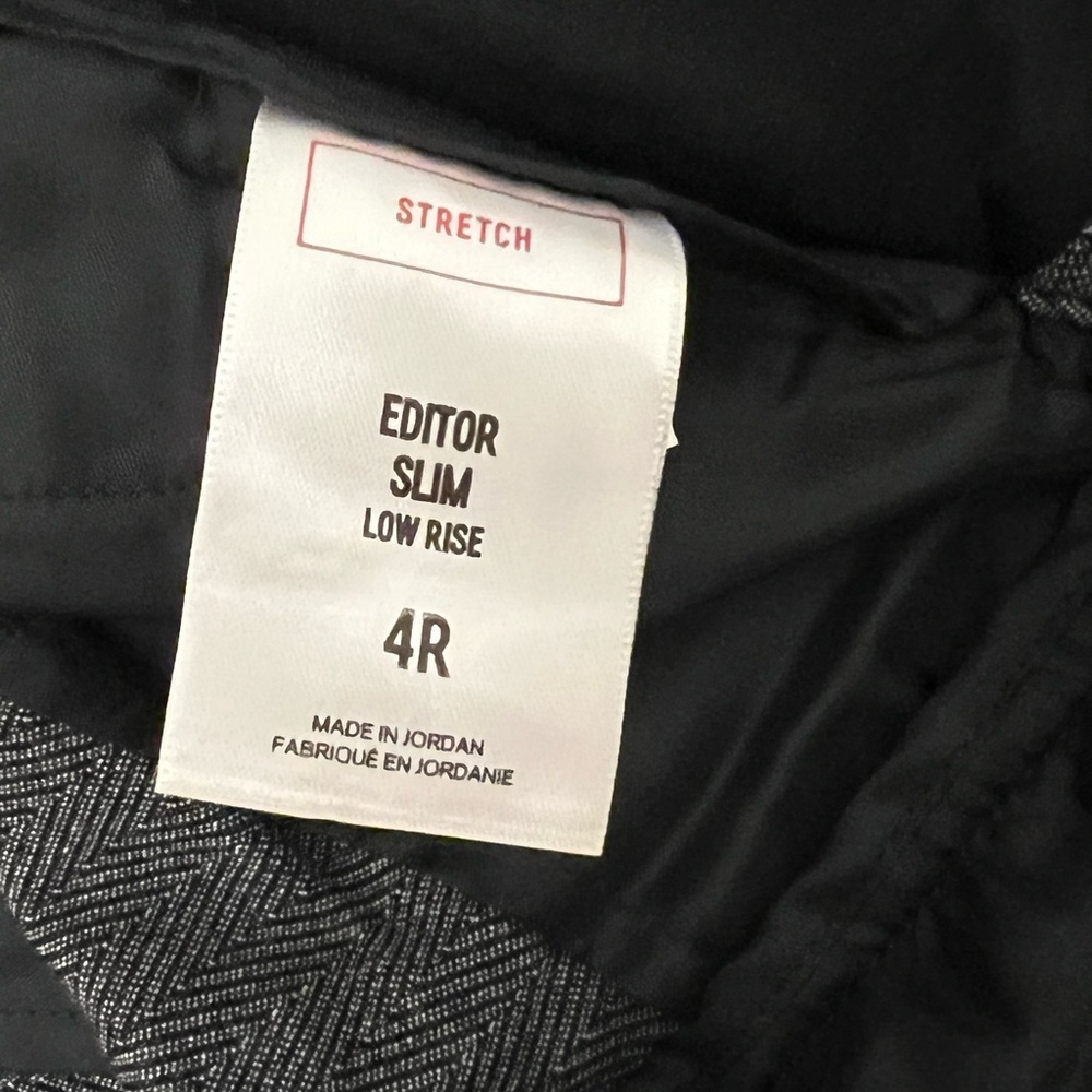 Express Editor Stretch Slim Low Rise Size 4R - Picture 5 of 5